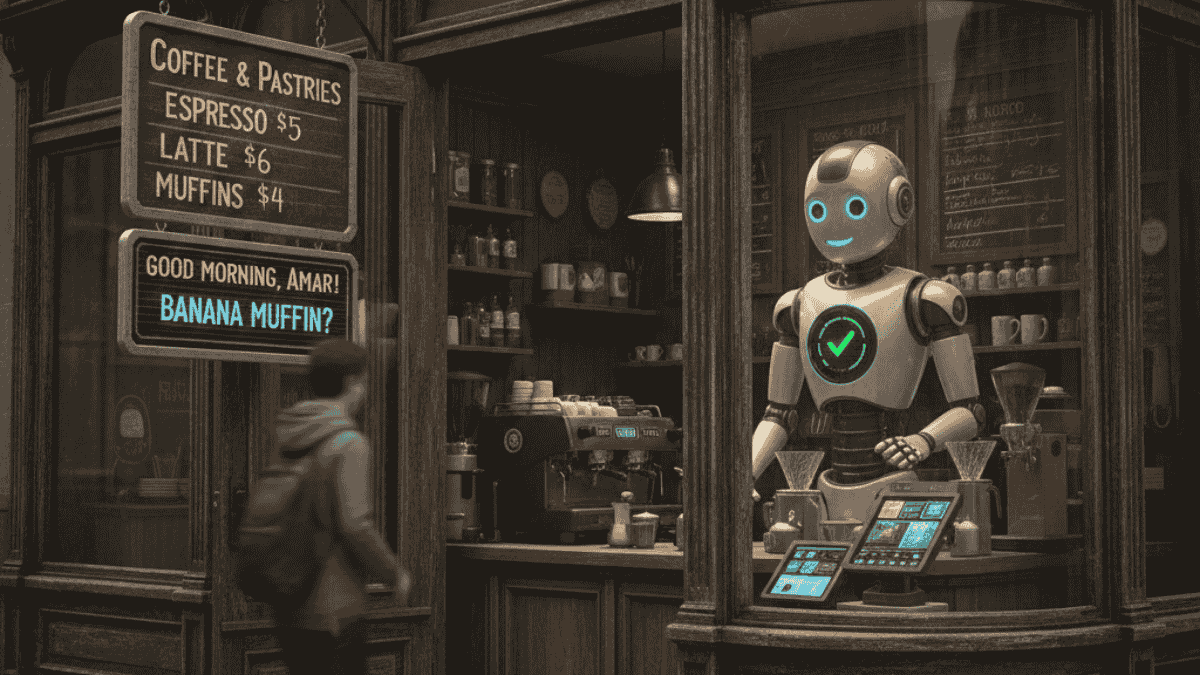 A technical schematic titled AI-Pilot to AI-Native showing the architectural scaling roadmap for enterprise operations in 2026, featuring governance integration and agentic workflows.