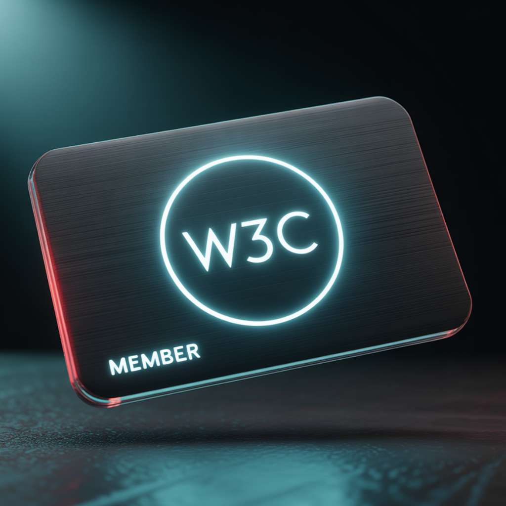 w3circle Member Card rendition